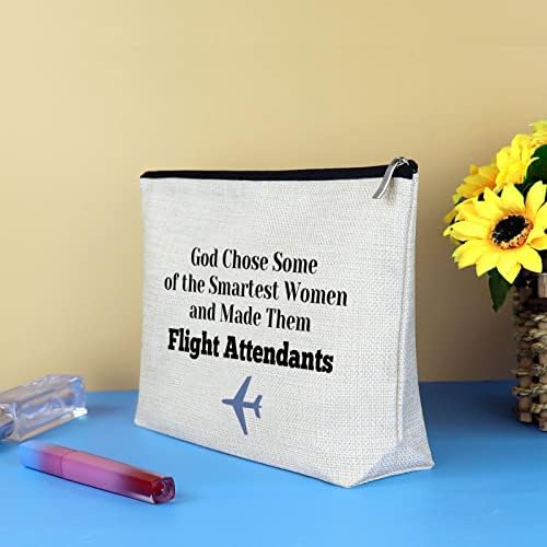 מתנות לדיילות תיק איפור טיסה בית ספר סיום סיום מתנה דיילת אוויר תיק קוסמטי מתנה לנשים דיילות תעופה