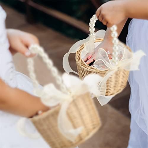 דובאו חתונה שושבינה ילדה כלה כף יד פרח סל ארגונית אספקת אלגנטי אחסון