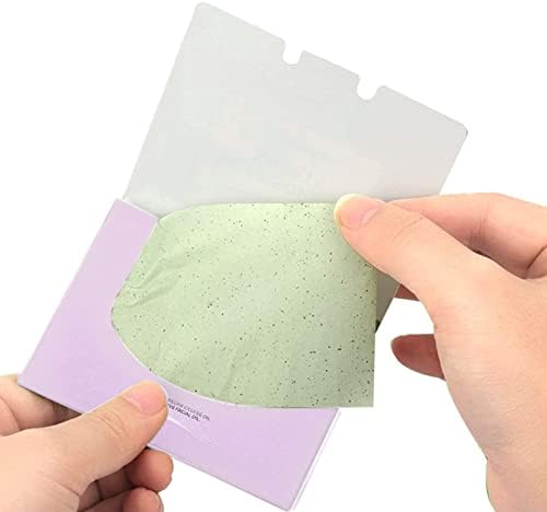 טבעי ירוק תה שמן בקרת סרט שמן קליטה גיליונות עבור שמנוני טיפוח עור סופג נייר כדי עודף ברק שמנוני עור שליטה
