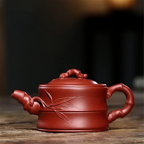CCBUY BAMBOO קטע סיר חימר סגול סיני קונג פו תה בעבודת יד בית יחיד קונג פו סט תה אספקה