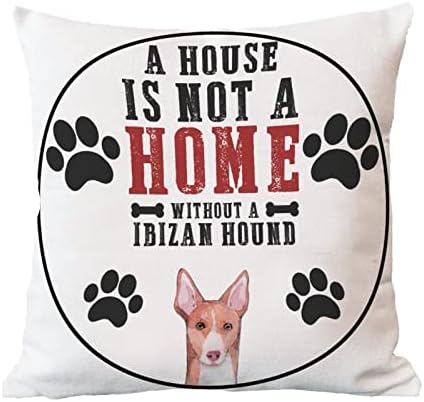 איביזאן כלב לזרוק כרית כיסוי בית אינו בית ללא כלב כרית כרית כלב אמה כריות מתנה כריות חווה כריות ספה לספה