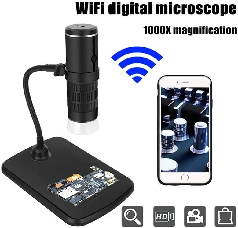 ZSEDP 1000X מיקרוסקופ דיגיטלי 1080p מיקרוסקופ גבוה בהבחנה מיקרוסקופ וידאו מצלמת טלפון חכם לריתוך PCB