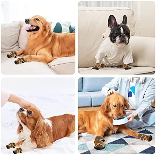 נעלי כלבים של Lepsjgc ממוקמות רצועת חיות מחמד מתכווננת מתאימה להתאמה להליכה, עמידה וטיולים נעלי ריצה