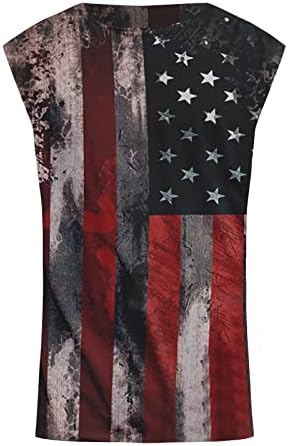 BMISEGM חולצת גברים קיץ גופיות מזדמנים לגברים דגל אמריקאי הדפס שרירים ללא שרוולים פטריוטיים פטריוטיים