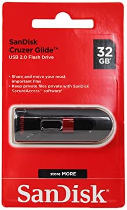 Sandisk Cruzer Glide 32GB USB 2.0 כונן הבזק