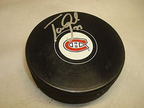 טום גילברט חתם על הוקי פוק של מונטריאול קנדינס עם חתימה של 1 בי