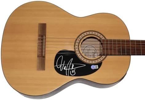 בילי סטרינגס חתום חתימה בגודל מלא פנדר גיטרה אקוסטית עם ג 'יימס ספנס אימות ג' יי. אס. איי קואה-צעיר סטאד