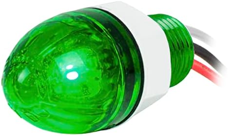 GG Grand General 75437 1 אינץ 'מיני דחיפה/בורג אבטיח ירוק/ירוק פונקציה כפולה אור LED עם אגוז