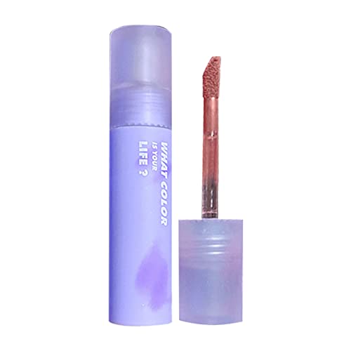 שמנמן גלוס צינור מתנה עבור בנות יומי מוצרי קוסמטיקה שפתון עם שפתיים איפור קטיפה לאורך זמן גבוהה פיגמנט עירום