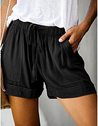 מכנסיים קצרים של Ttzhiye לנשים בקיץ, מכנסיים קצרים אתלטיים לנשים המריצים מכנסיים קצרים עם מכנסיים קצרים